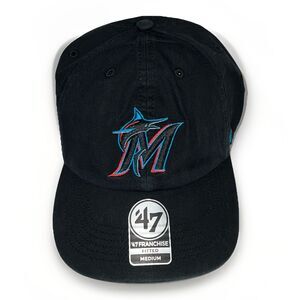 Miami Marlins ‘47 Brand Franchise Fitted Hat Cap Size Medium